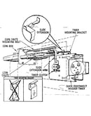 Commercial washer timer