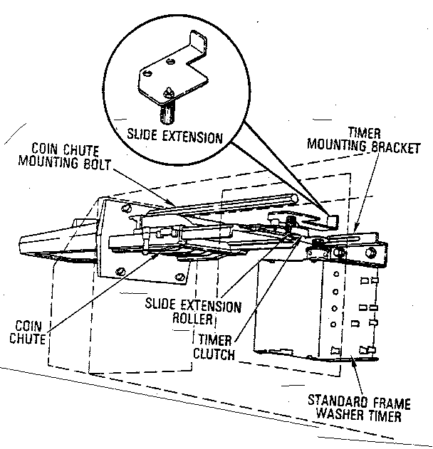 COMMERCIAL WASHER TIMER (FOR STANDARD FRAME TIMER ONLY)