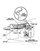 Commercial dryer timer (slide extension with straight arm)