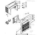Kenmore 10673021 cabinet parts diagram