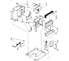 Kenmore 1067760651 air flow parts diagram