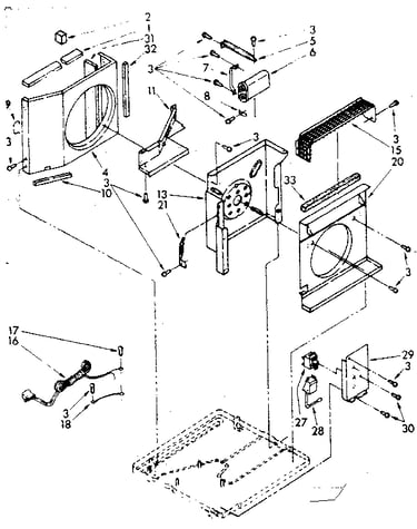 Air flow parts