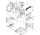 Kenmore 1067760680 air flow and control parts diagram
