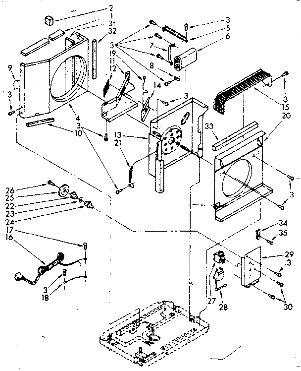 Air flow parts