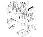 Kenmore 1067780690 air flow and control parts diagram