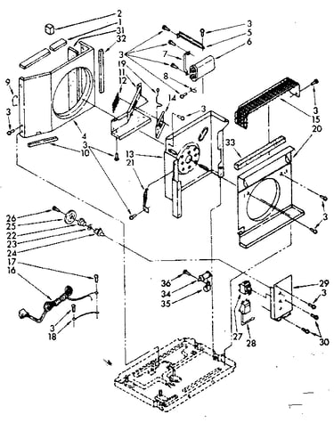 Air flow parts