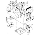 Kenmore 1067780680 air flow parts diagram