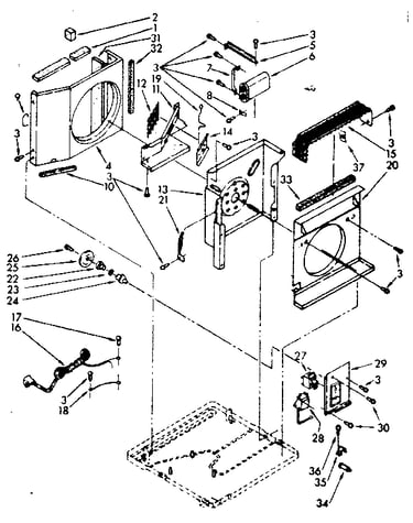 Air flow parts