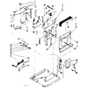 Kenmore 1067790650 air flow and control parts diagram