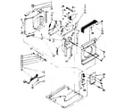 Kenmore 1068700650 air flow and control parts diagram