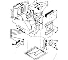 Kenmore 1068710690 air flow and control parts diagram