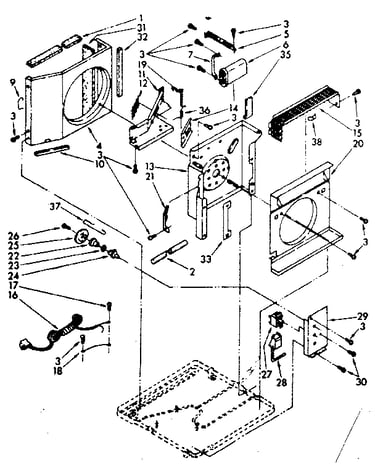 Air flow and control parts