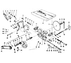 Craftsman 113298240 motor base assembly diagram