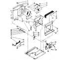 Kenmore 1068700680 air flow parts diagram