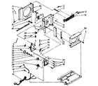 Kenmore 1068720690 air flow and control parts diagram