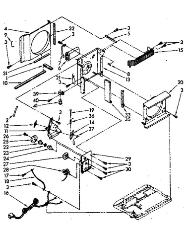 Air flow and control parts