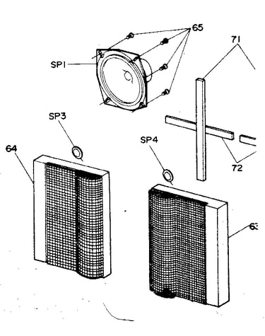 Front panel assembly