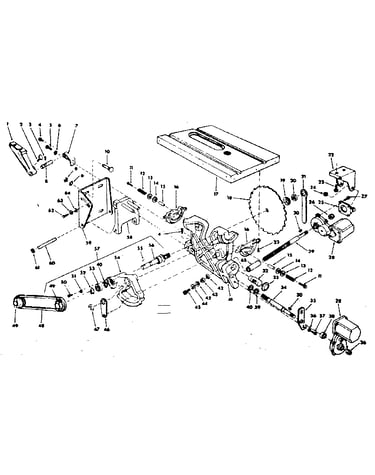 Motor base assembly