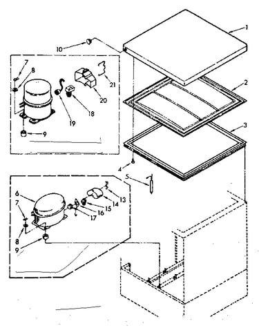 Door and unit parts