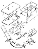Bin and chute