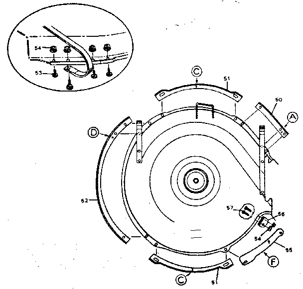 Discharge plate