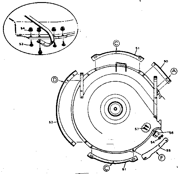 Dicharge plate