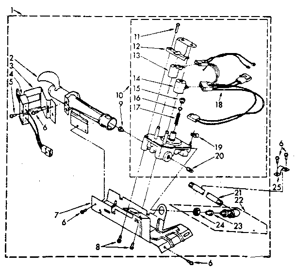 694670 burner assembly