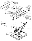 Top and console parts