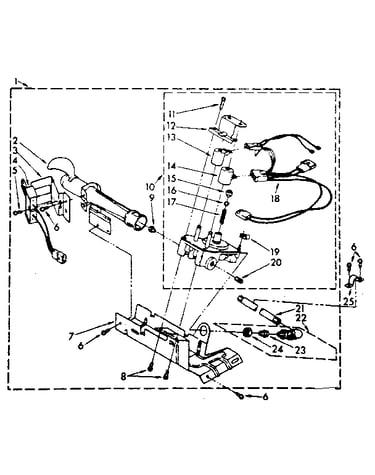 694670 burner assembly
