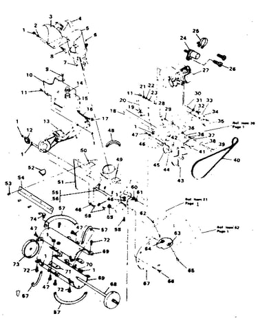 Auger housing assembly