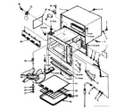 Kenmore 5648888621 cabinet parts diagram