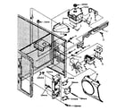 Kenmore 5648888621 switches and microwave parts diagram