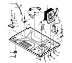 Kenmore 5648888621 microwave parts diagram