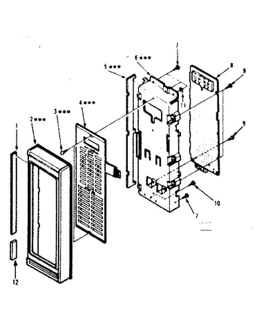 Control panel parts