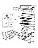 Grill and burner section