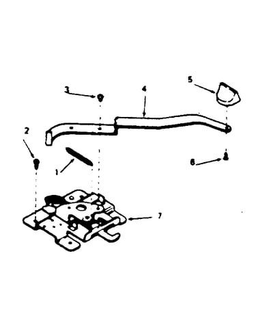 Oven door lock section