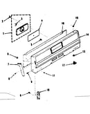 Backguard section