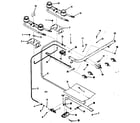 Kenmore 9116128511 burner section diagram
