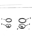 Optional porcelain pan and chrome ring kit
