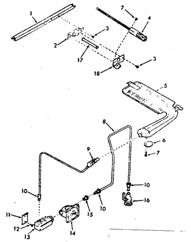 Burner section
