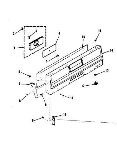 Backguard section