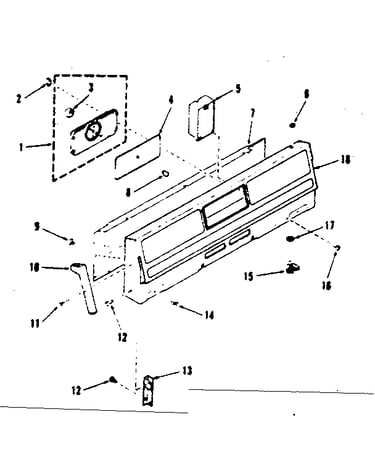 Backguard section