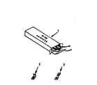 Kenmore 9116178610 wire harnesses and components diagram