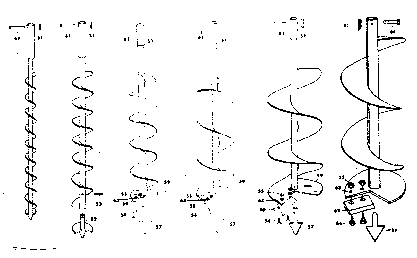 TWO-PERSON MODEL EARTH AUGERS