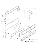 Backguard section