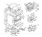 Kenmore 1033247891 body section diagram