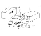 Sears 27258050 accessories diagram