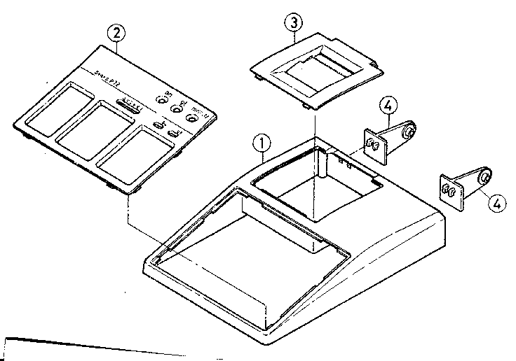 Upper case assembly