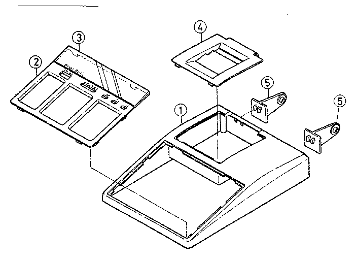 Upper case assembly