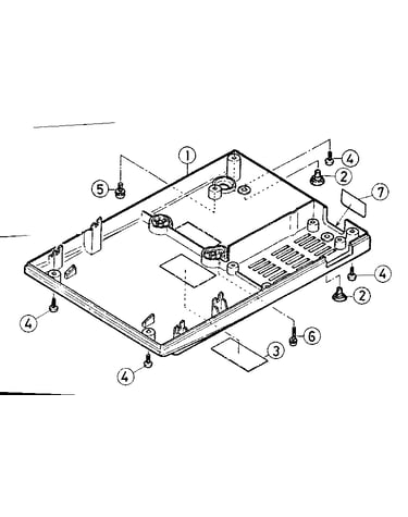 Bottom case assembly